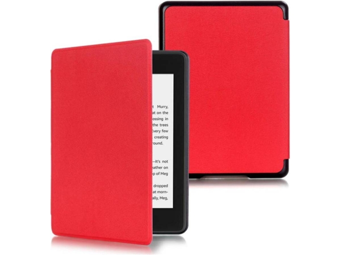 Funda para Kindle WJS CT0264 (4 Generation - Rojo)