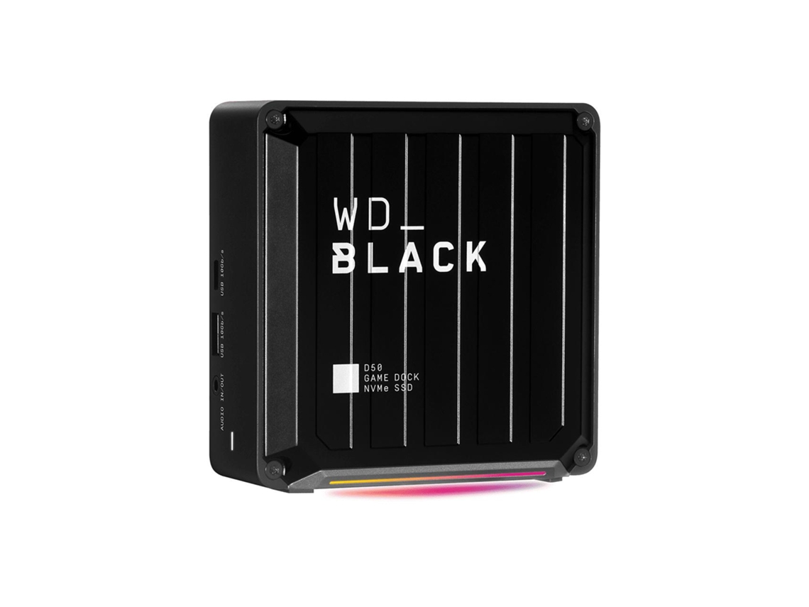 WESTERN DIGITAL D50 con cable Thunderbolt 3 negro