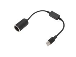 Adaptador Usb Macho Para Toma De Mechero De 12 V, Convertidor De Cable De Alimentación Para Coche De 18 W