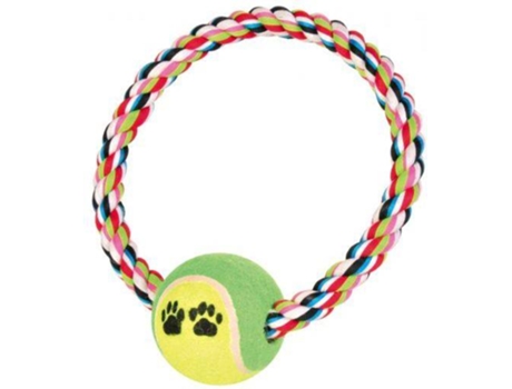 Cuerda para Perros TRIXIE Pelota de Ténis (Algodón)