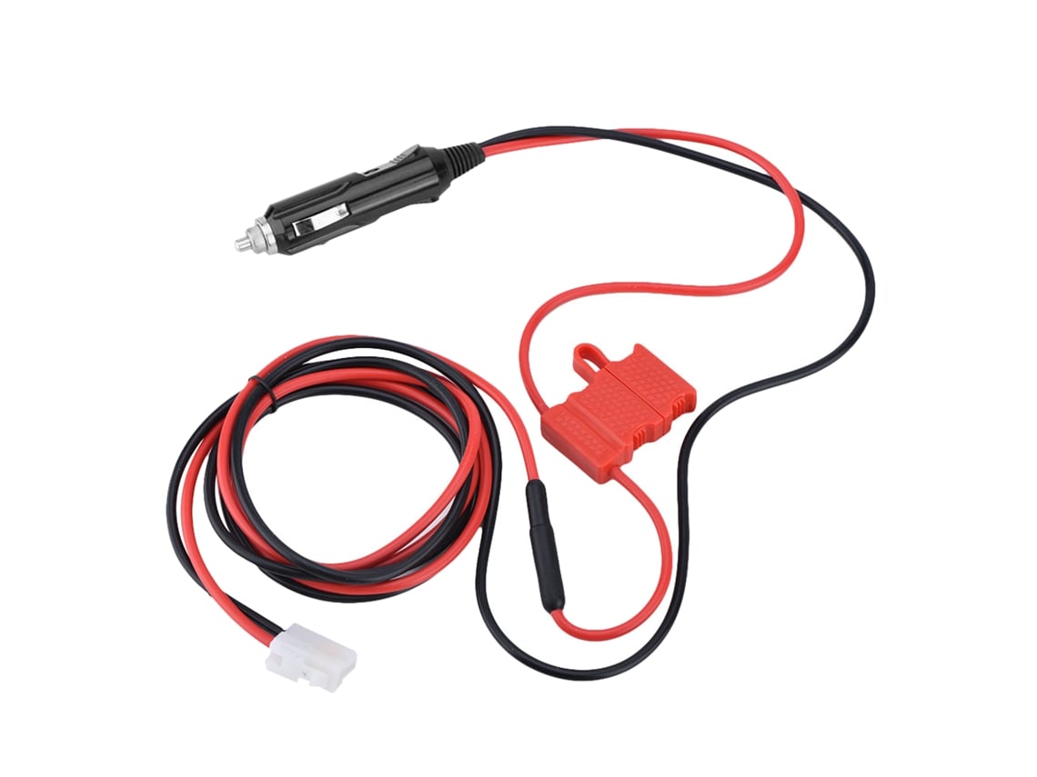 Cable de alimentación de 12 V CC (enchufe de encendedor con fusible doble)