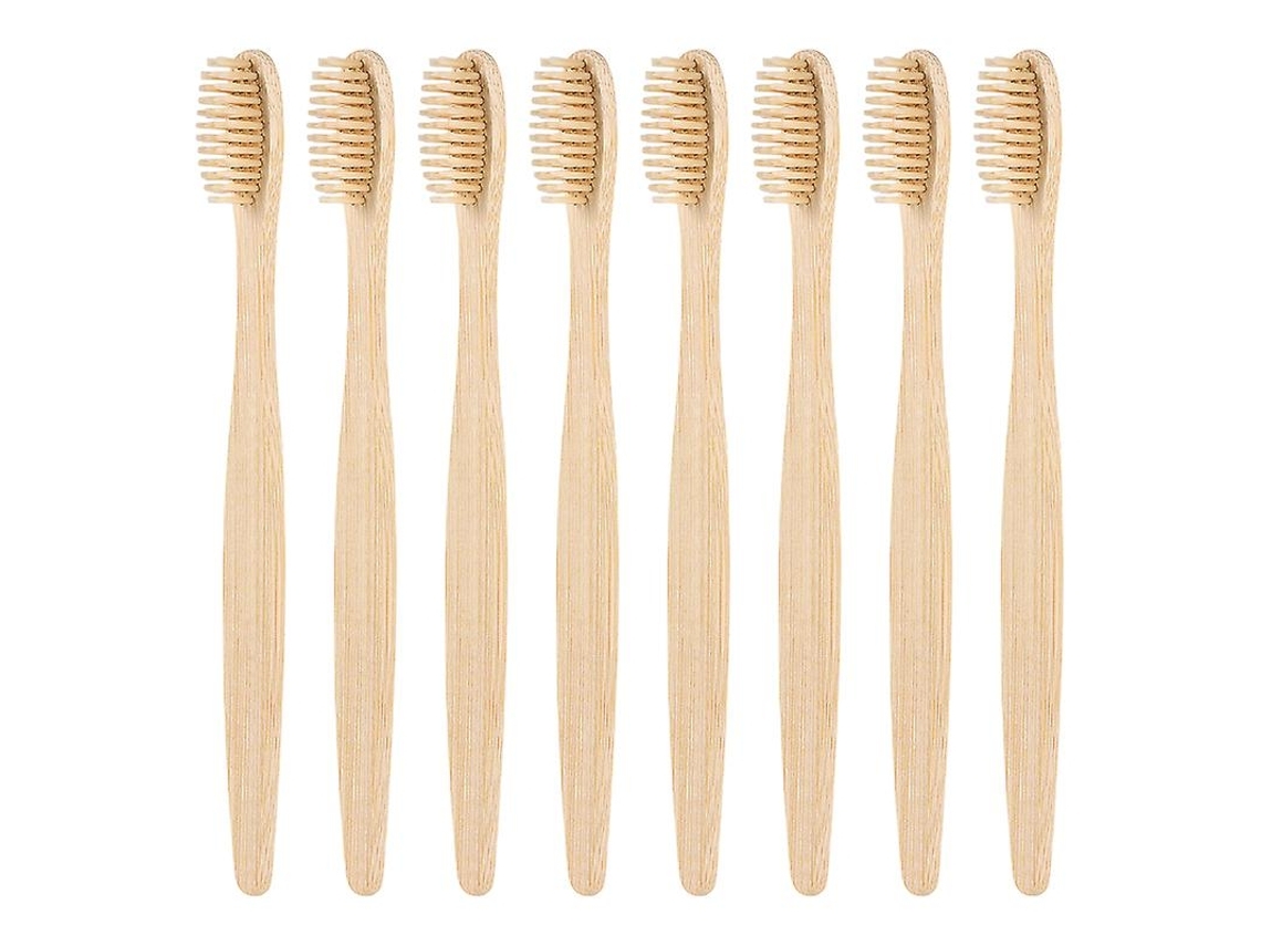 8Pcs DIGITALLAB Cepillo de Dientes Ecológico