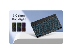 Teclado retroiluminado negro premium para Huawei MatePad Air de 11,5 pulgadas Yunzii