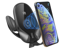 Cargador Sem Rápido Carro Carga Rápida Qi para iPhone 11 Pro Max/XS YIZHOOD Negro