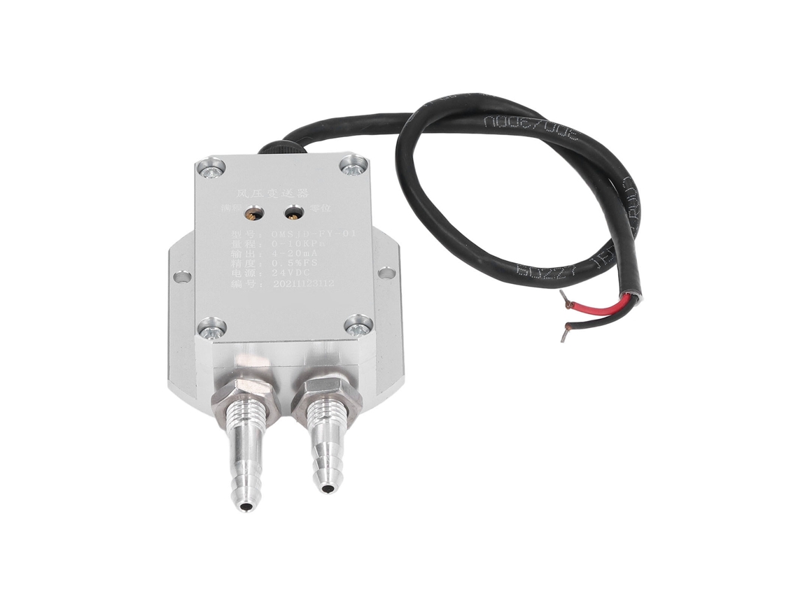 Sensor Transductor De Presión De Viento 0-10 Kpa 4-20 Ma 24 V Cc Para Equipos Mecánicos