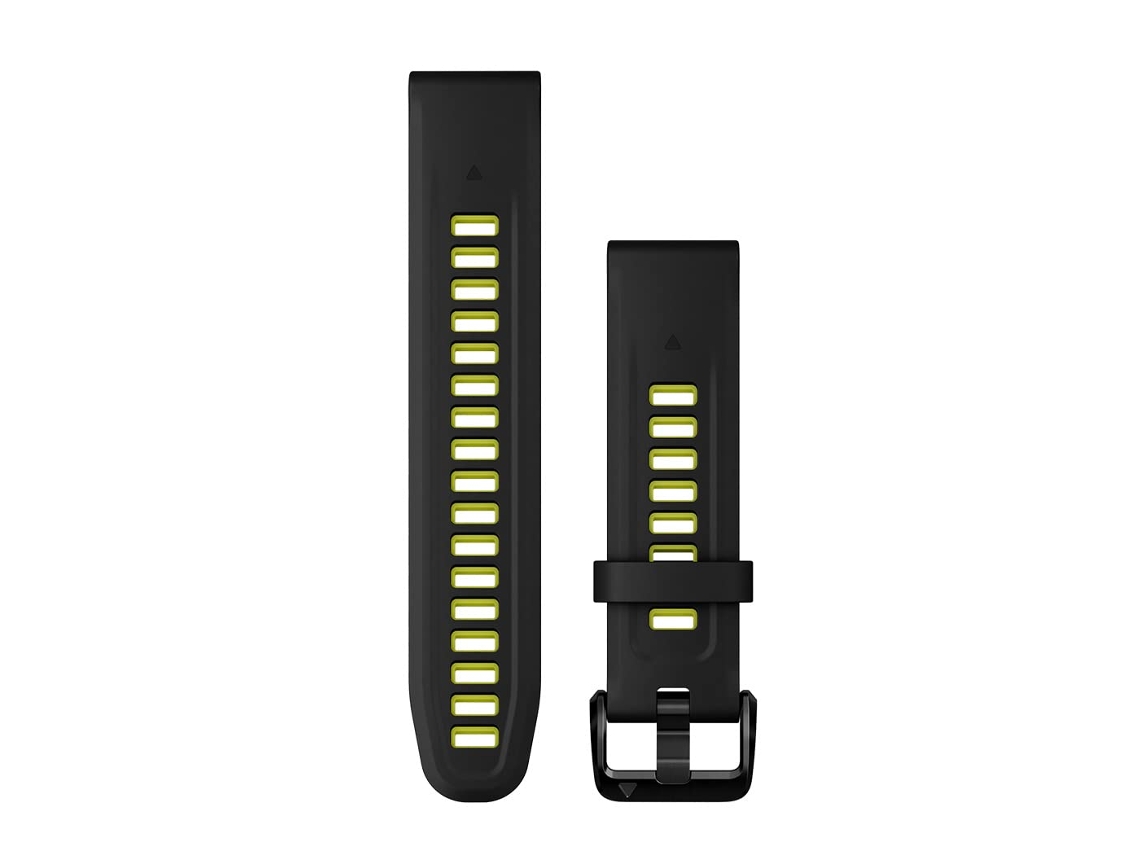 Pulsera GARMIN Quickfit (Negro y Verde - 20 mm)