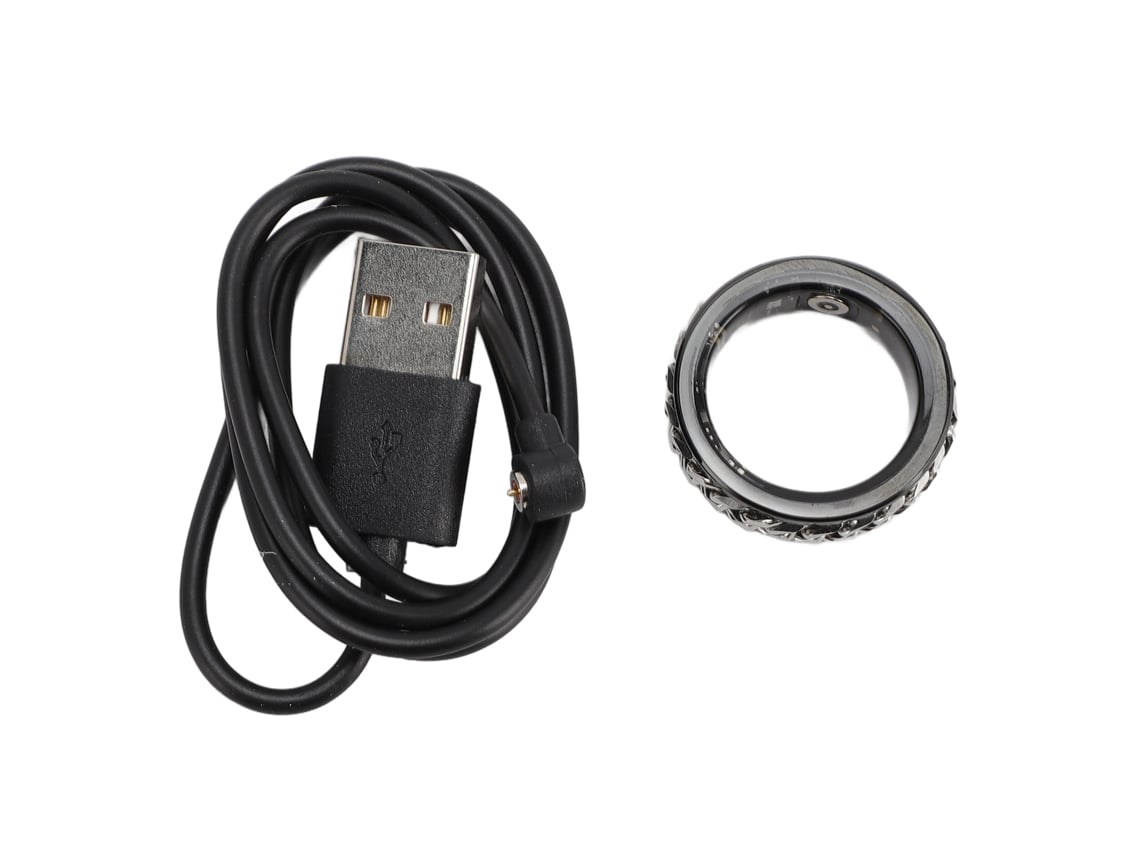 Anillo Inteligente 360° Giratorio Bluetooth Resistente Al Agua Rastreador De Fitness Y Salud