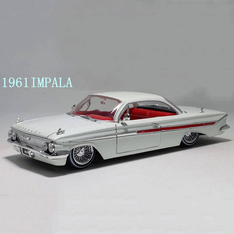 (branco) Modelos De Carros E Carrinhos De Brinquedo Em Liga Metálica Na Escala 1:24