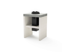 Módulo para Barbacoa TUOZI Venit Rocket 59 (Blanco, Gris - 59x47x77cm)