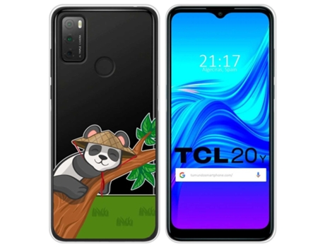 Carcasa TCL 20Y TUMUNDOSMARTPHONE Dibujos Transparente Multicolor