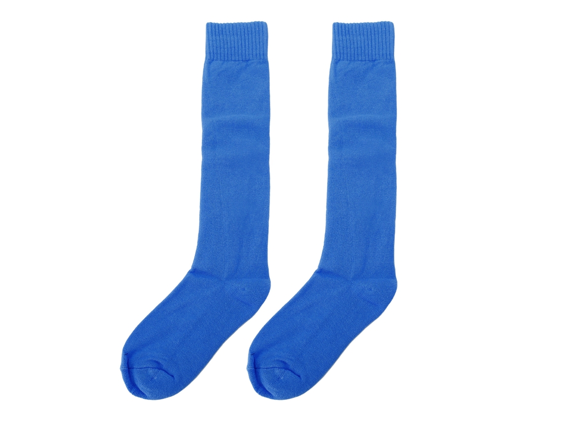 Medias De Esgrima De Algodón Transpirables Altas Hasta Rodilla Para Adultos Y Jóvenes Azules Elásticas Gruesas Para Entrenamiento Y Competición