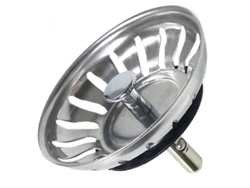 2026rebe-canasta De Colador Blanco 3,5" Exzenter 18 Ranuras 80mm Tapa Fregadero Sello 52mm