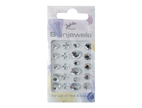 22 Joyas de piel autoadhesivas - Cristal JOFRIKA