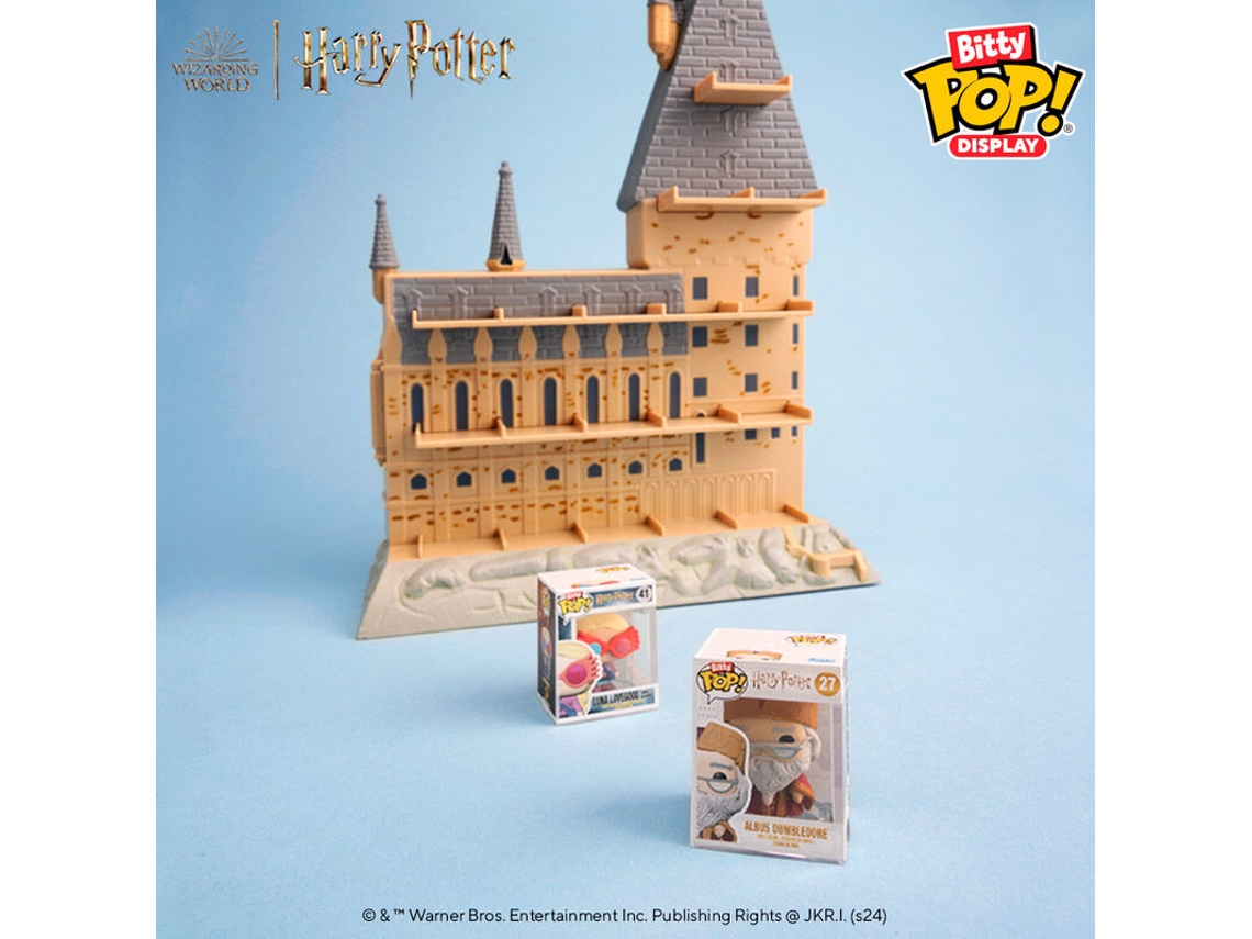 Exhibición Funko del Castillo de Hogwarts de Harry Potter Bitty Pop