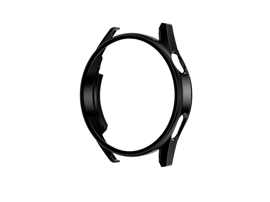Capa Protetora De Tela Com Vidro Temperado Para Smartwatch Gt3 42mm Preto Full Cover Case