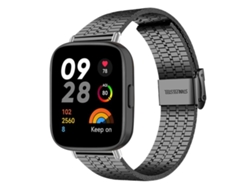 Pulsera para Redmi Watch 3 - Acero inoxidable - Hebilla de siete cuentas