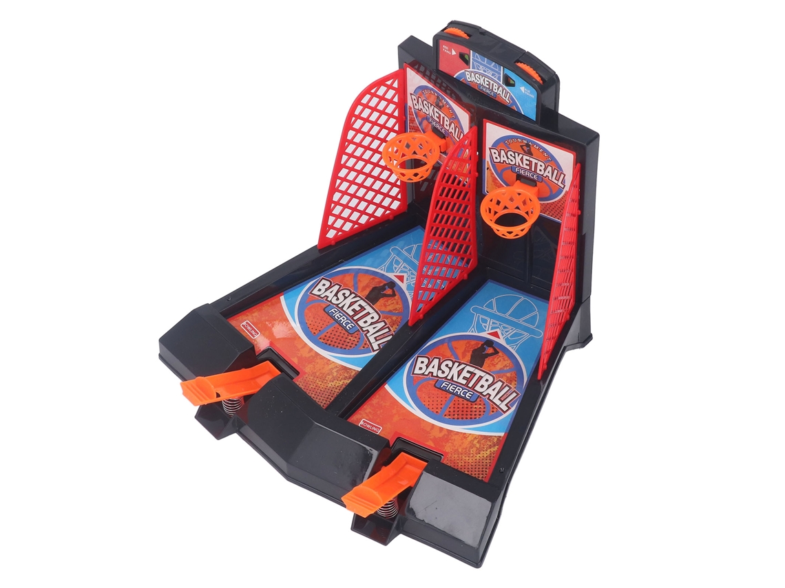 Baloncesto De Juguete Con Catapulta De Dedo Para Divertirse En La Mesa. Juego Interactivo Dual Para Niños.