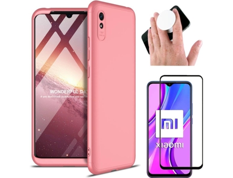 Carcasa, Protector y Popsocket Xiaomi Redmi 9A Slim armor 360º