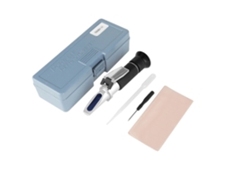 Refractómetro Profesional De Precisión Para Medidor De Fluidos De Corte Con Rango De 0-32% Y Accesorios Incluidos.