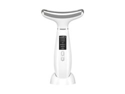 Masajeador facial y de cuello con terapia de luz roja. Masajeador facial y de cuello antienvejecimiento. Masajeador facial calmante y relajante. P Bestvite