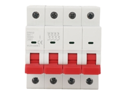 Yncm2026-interruptor De Circuito Miniatura 4 Polos 400v Gym10 6ka 32a Para Equipos Eléctricos