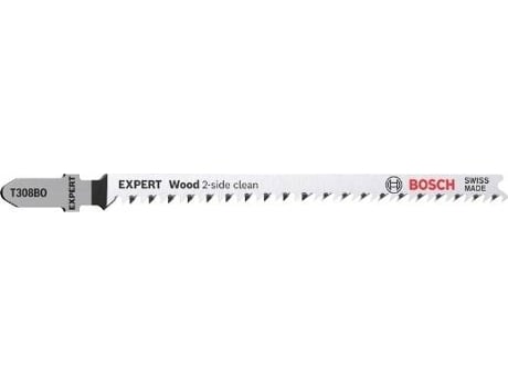 Hoja de Sierra de Calar BOSCH T 308 Bo Expert ‘Madera 2-Side Clean’ - 25 Un