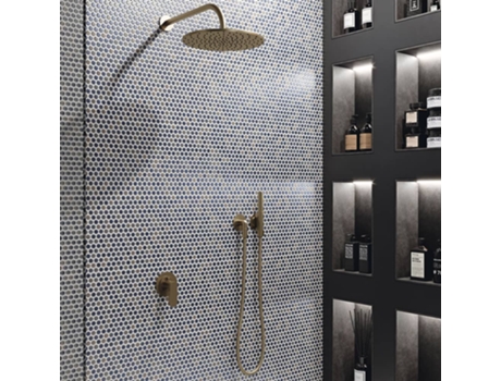 Azulejo Porcelánico REALONDA Penny Glossy Blue mix 31 x 31 cm (0.88 m2/cj)