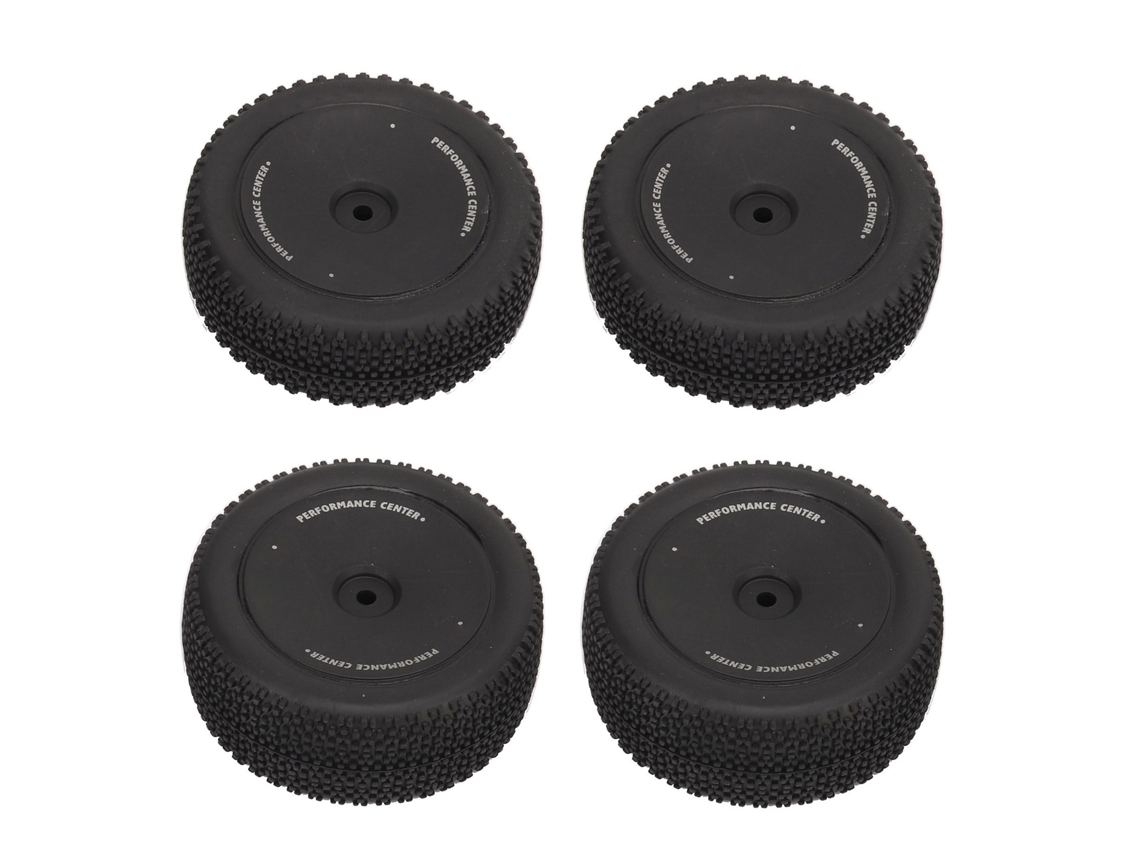 Neumáticos Para Coches Rc Wltoys Escala 1/14, 73 Mm De Diámetro, Caucho, Plástico, Buena Adherencia, Fácil Instalación, 4 Piezas.
