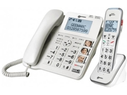 Teléfono Fijo GEEMARC Combi 595 Blanco