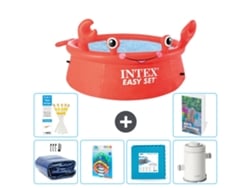 Intex Piscina Easy Set Redonda - Caranguejo - 183x51 Cm - 7-peças S55