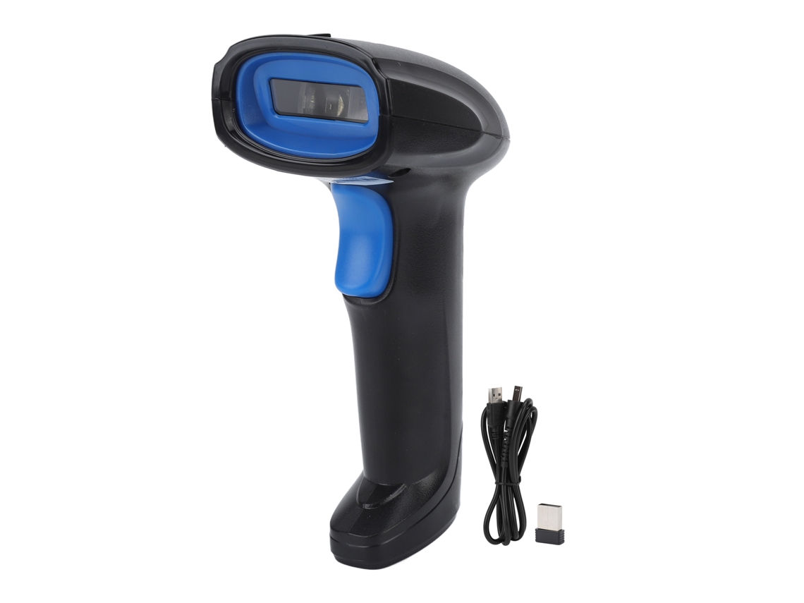 Escáner De Código De Barras Inalámbrico Usb 2.0 Portátil De 2,4 Ghz Con Modo Dual Para Supermercados, Plug And Play.