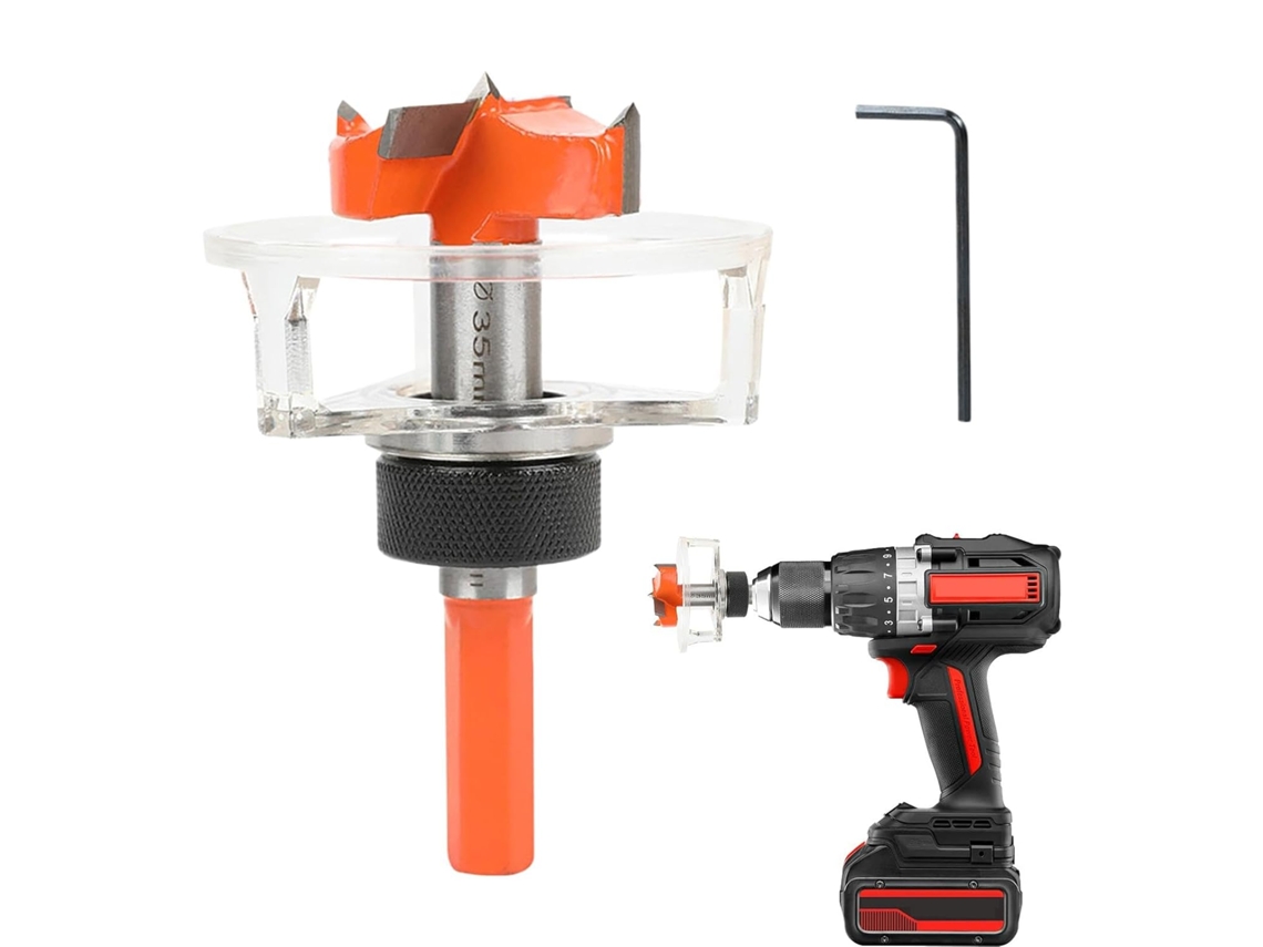 Cortador De Agujeros Ajustable - Herramienta De Carpintería Para Carpinteros, Sierra