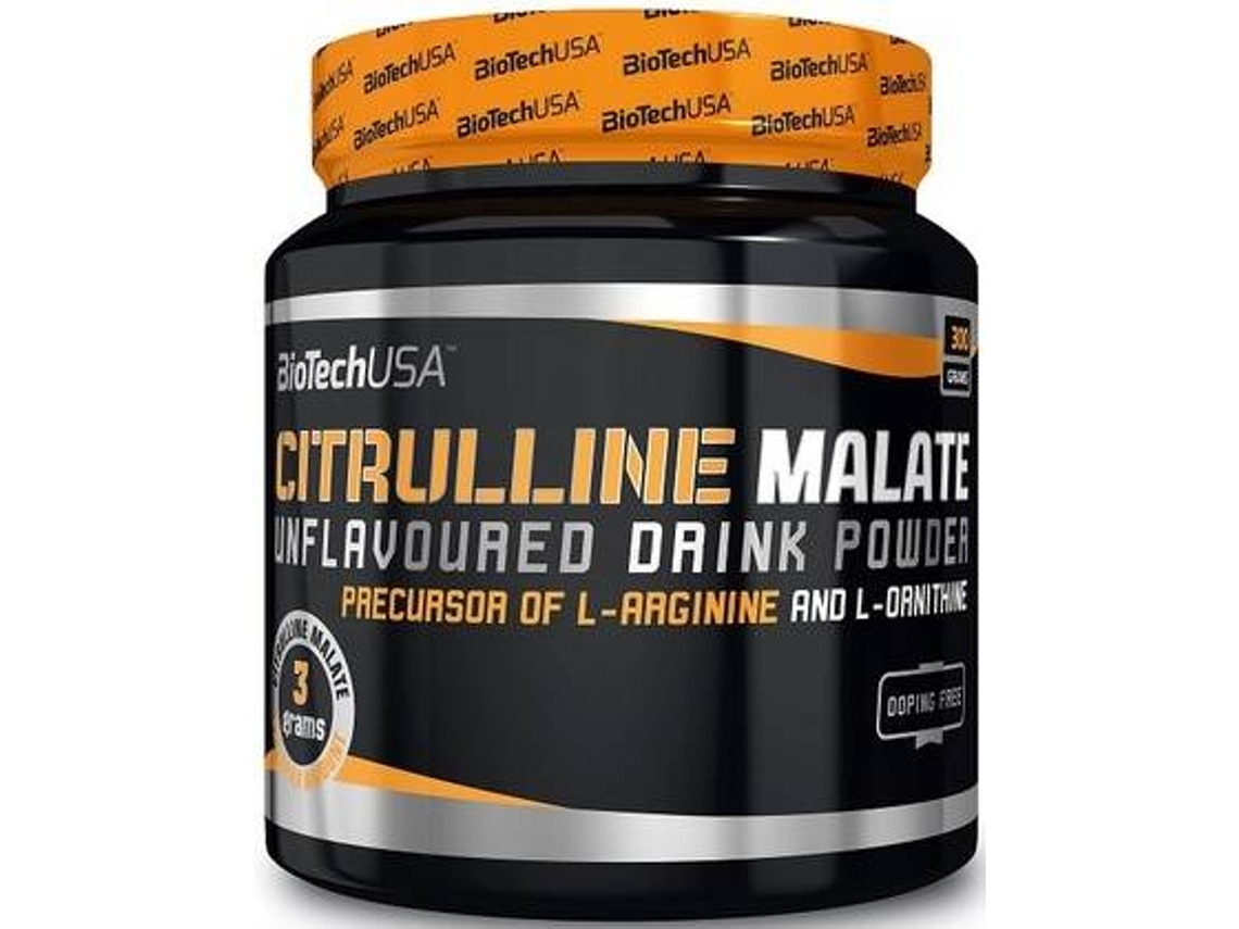 Complemento Alimenticio BIOTECHUSA Malato De Citrulina Maçã Verde (300 g)