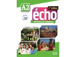 Libro Écho - Niveau A2 - Livre de l'élève + DVD-Rom + livre-web - 2ème édition