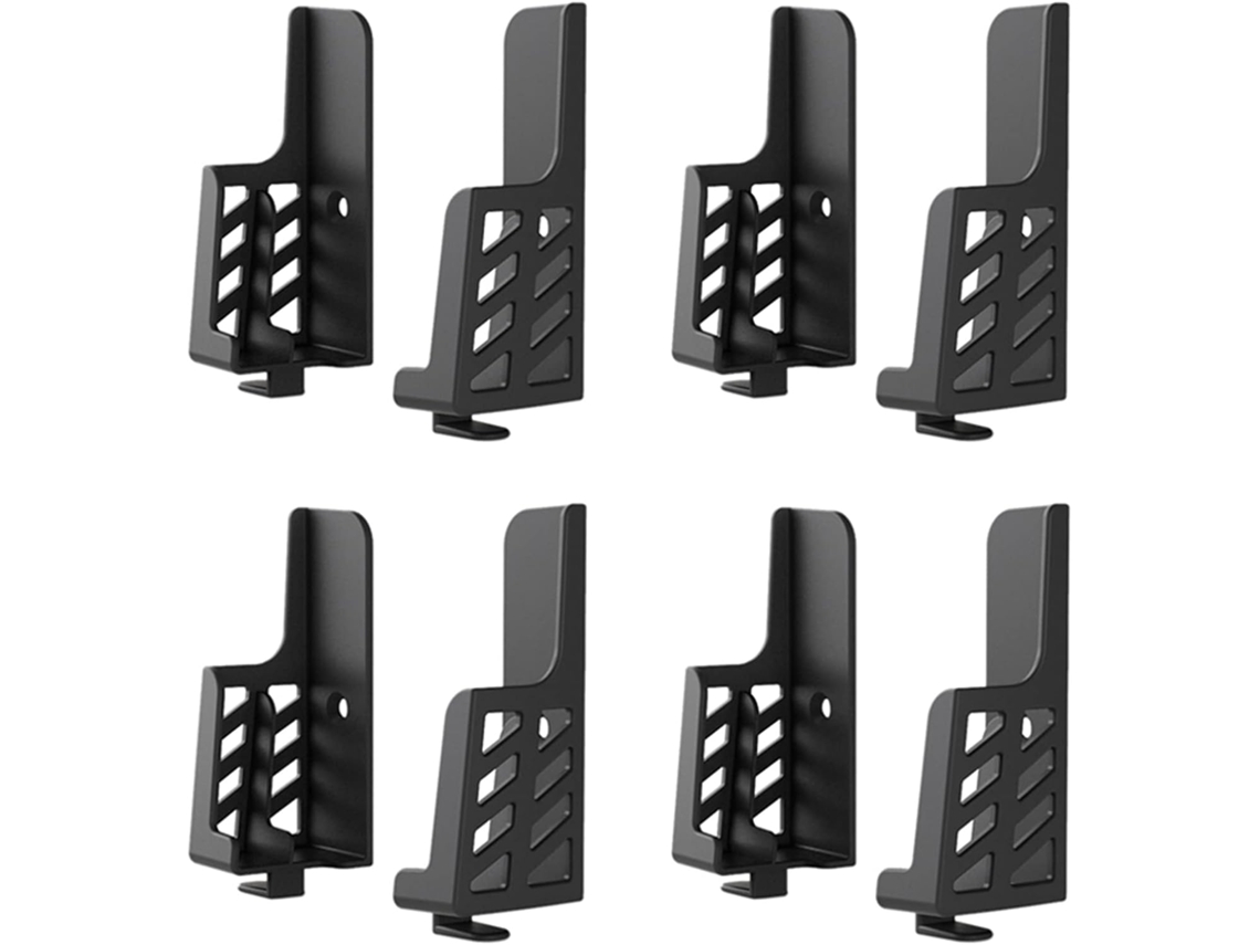 Soporte De Pared 4x Para Tablet Pc, Compatible Con Teléfonos Móviles, Doble Ranura Para Tarjetas Y Ángulo Ajustable.