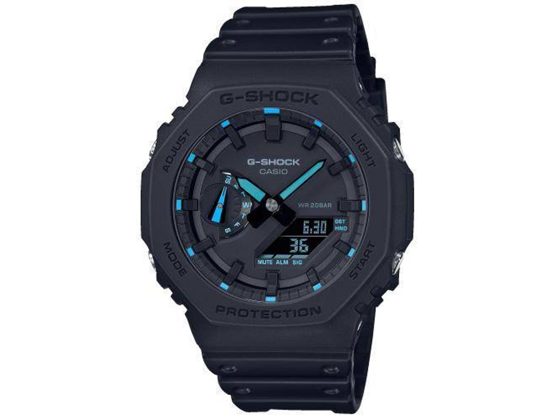 Reloj CASIO G Shock GA 2100 1A2ER (Resina, Silicona Negro