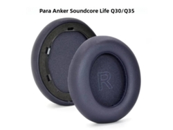 Almofadas de Espuma Viscoelástica MDUG para Fones de Ouvido Soundcore Life (q30q35, azul)