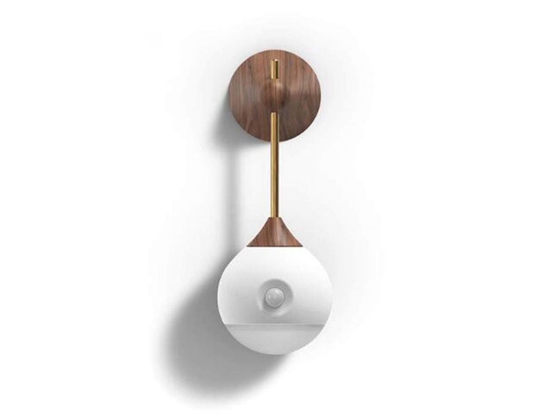 2026-linterna Nocturna Con Sensor De Movimiento Y Luz Bajo Consumo Para Gabinetes Niños Baño Pasillo Madera Gris Madera Gris