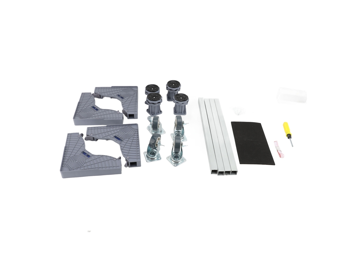 Base De Soporte Para Lavadora Con Ruedas Plataforma De Lavandería Universal Resistente, Ajustable Y Portátil