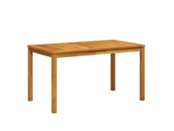 Maison Exclusive - Mesa de jardín 140x80x74 cm Madera maciza de acacia