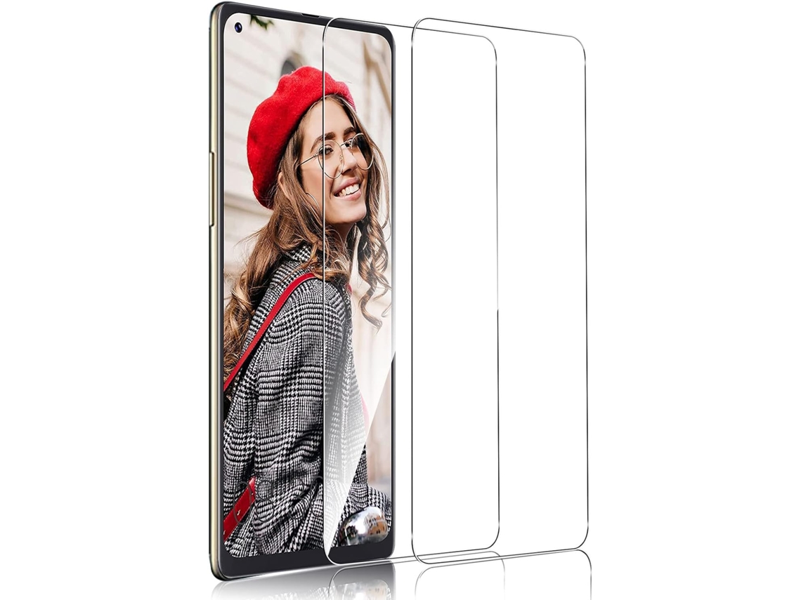 Conjunto de Protectores de Pantalla Arranhões Quebra Filme Cobertura Completa Dureza Hd para Cubot Max 3 HONGWE. Transparente (2un)