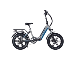 Bicicleta eléctrica plegable Jobobike Romer de 20 pulgadas con motor Bafang de 250 W y batería de 48 VE y 15 Ah.