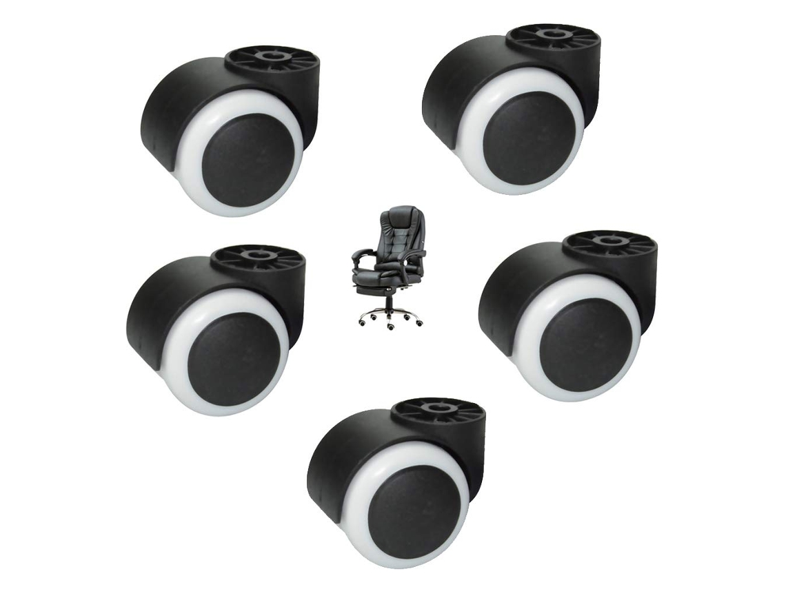 Ruedas Rodamiento Nailon 5,1 Cm Giratorias Para Muebles