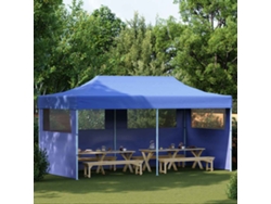 Tienda de campaña plegable emergente de 3 x 6 m, color azul