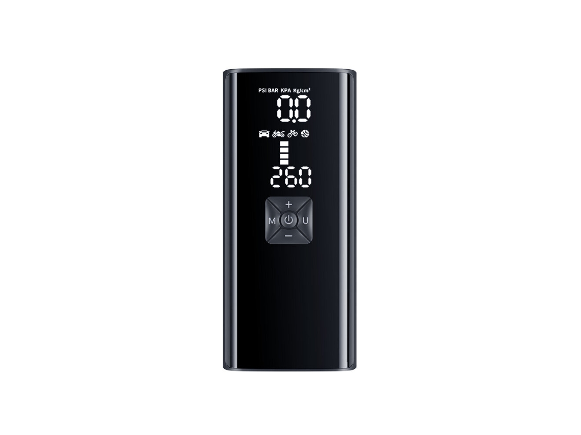 Bomba de neumáticos eléctrica inalámbrica de 150 psi y 8000 mAh, compresor de aire portátil para coches, con pantalla dual para motocicletas y bicicletas.