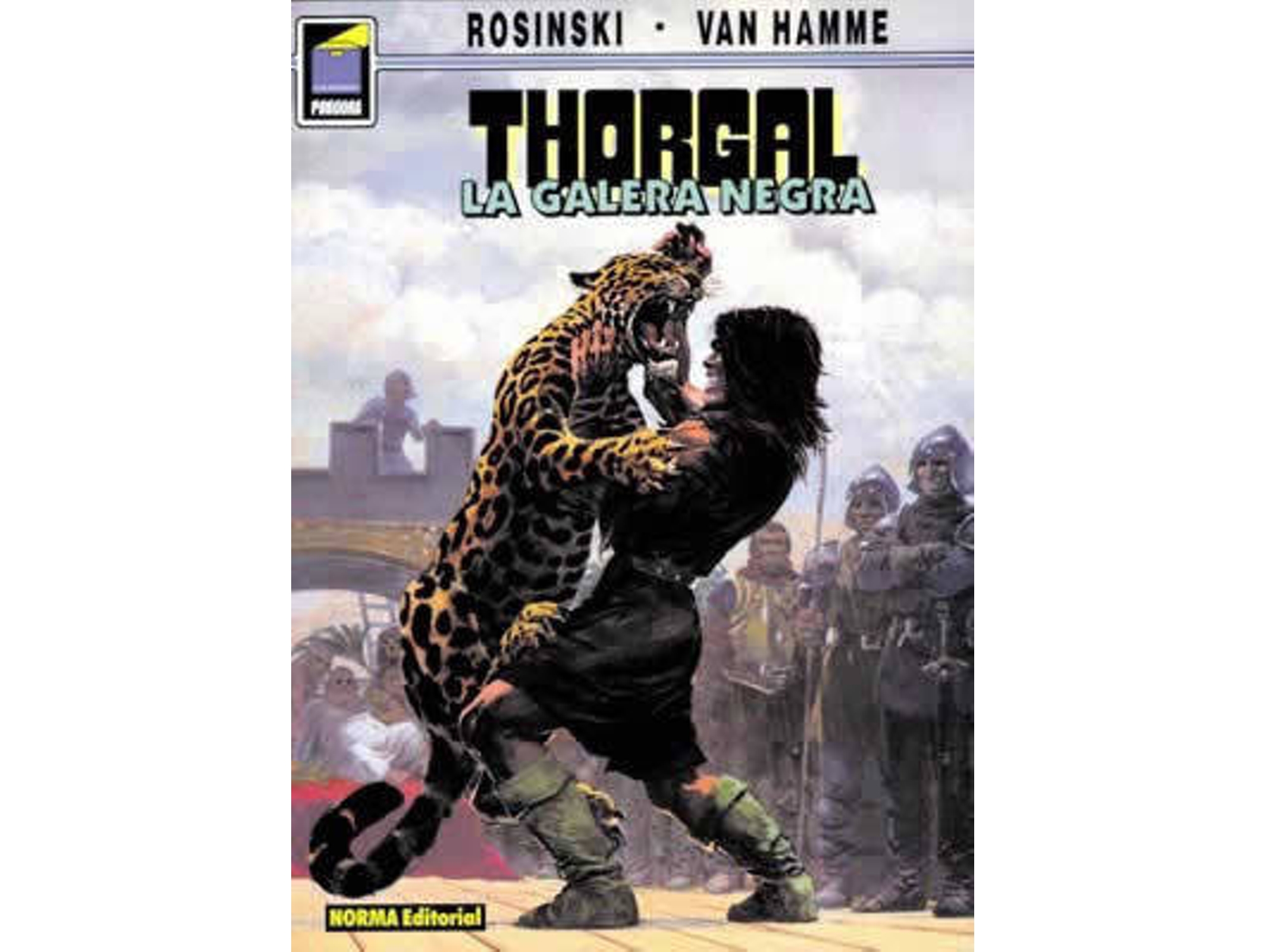Libro Pan 51 Thorgal 4 La Galera Negra de Grzegorz Rosinski e Jean Van Hamme (Español)
