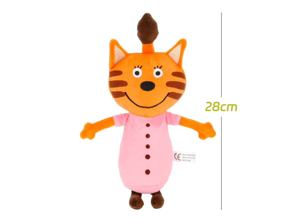 Muñeca de café gatito, juegos de anime, muñeca de valla, juguetes de peluche para niños durmiendo