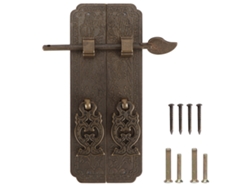 Kit De Manijas Para Puertas Estilo Chino, Tirador De Puerta De Cobre Antiguo, Herrajes Para Muebles