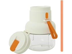 Licuadora portátil recargable Digitallab, 850 ml de capacidad, fácil de limpiar (naranja)