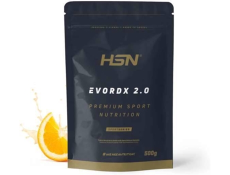 Entreno Potente De hsn evordx 2.0 sabor naranja 500 gr 24 tomas por envase 100 vegano preworkout sin con 300 mg creatina 500g